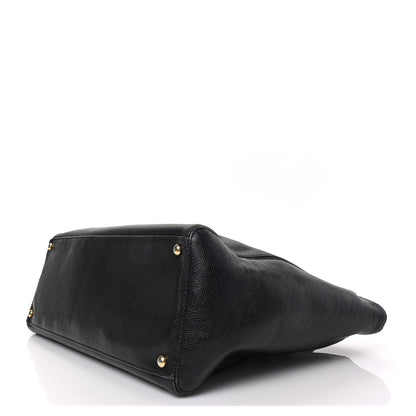 Chanel Calfskin Cerf Executive Shopper Tote Black 8 of 8