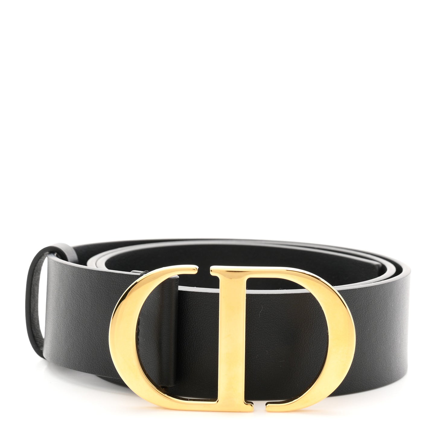 Calfskin CD Belt 80 32 Black