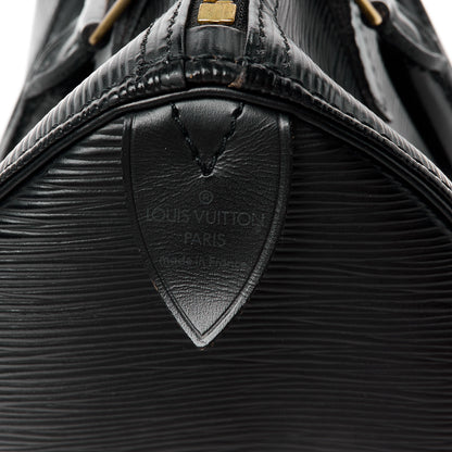 Louis Vuitton Epi Speedy 25 Black 8 of 14