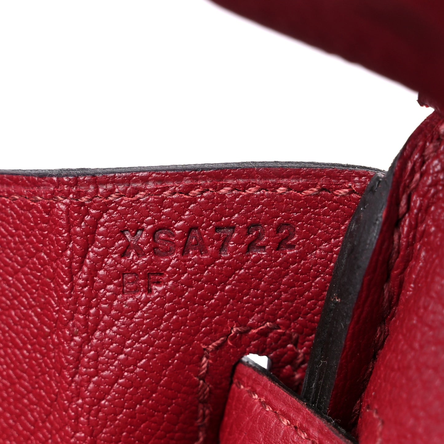 Togo Birkin 25 Rouge Grenat