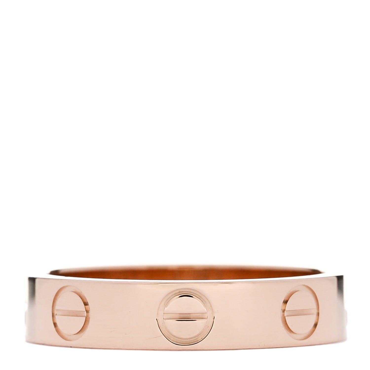 Cartier 18K Pink Gold 3.5mm LOVE Wedding Band Ring 47 4 3 of 5