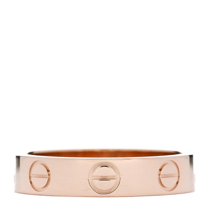 Cartier 18K Pink Gold 3.5mm LOVE Wedding Band Ring 47 4 3 of 5