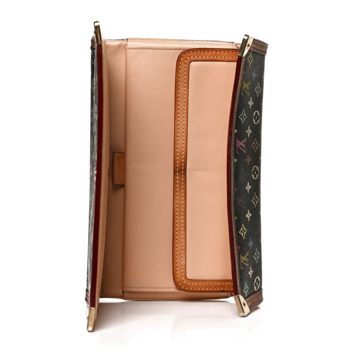 Monogram Multicolor Porte Tresor International Wallet Black