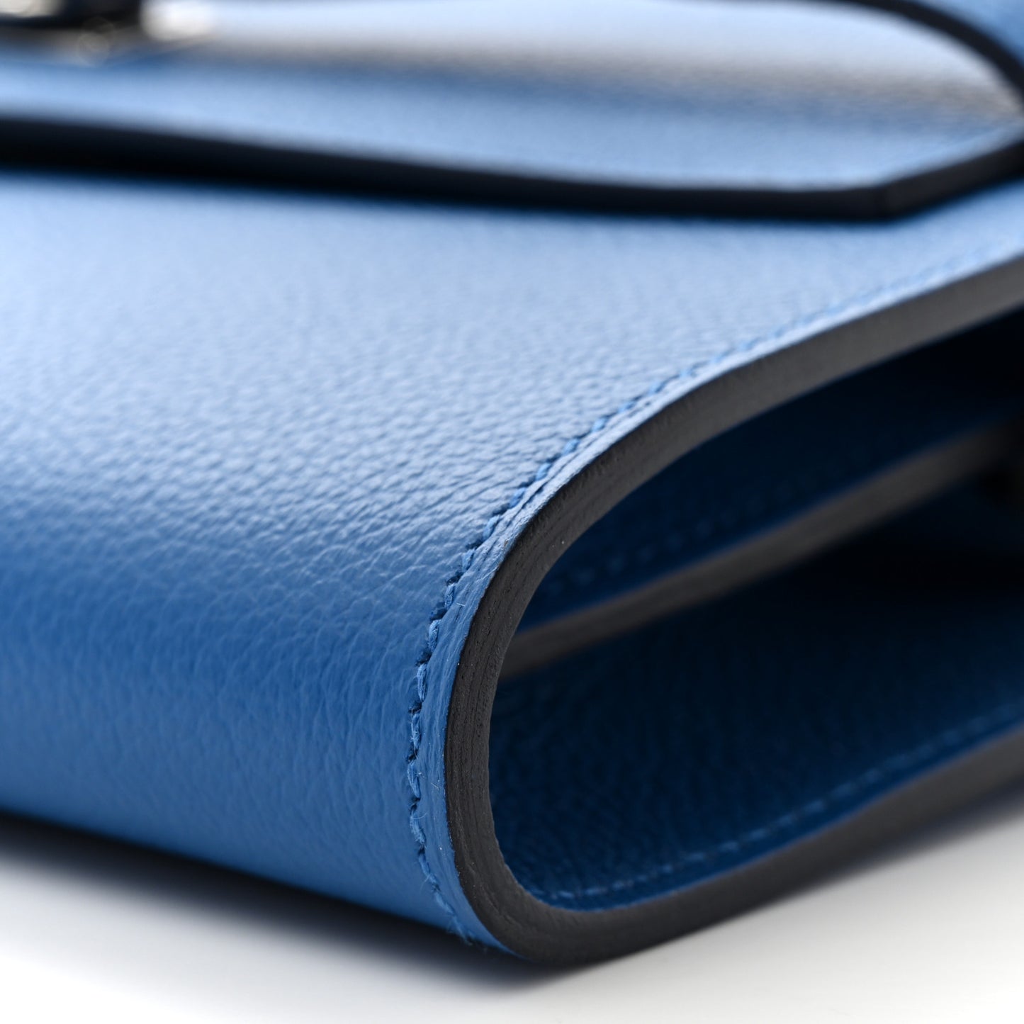 Evercolor Kelly To Go Wallet Bleu France