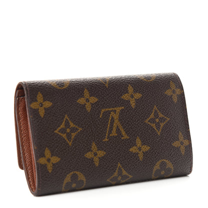 Louis Vuitton Monogram Porte-Monnaie Tresor Wallet 3 of 6