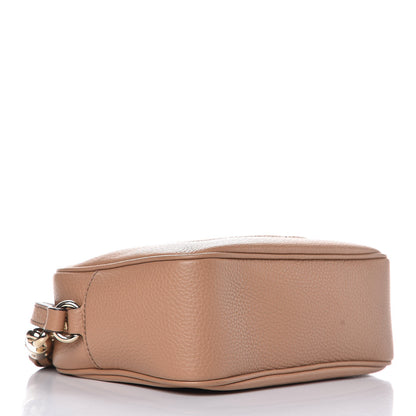 Gucci Pebbled Calfskin Small Soho Disco Bag Rose Beige 4 of 10
