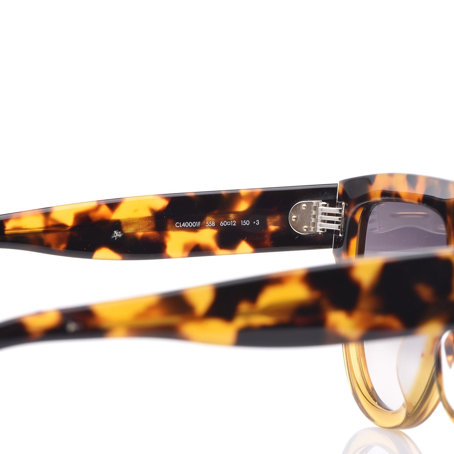 Acetate Aviator Sunglasses CL 40001F Havana