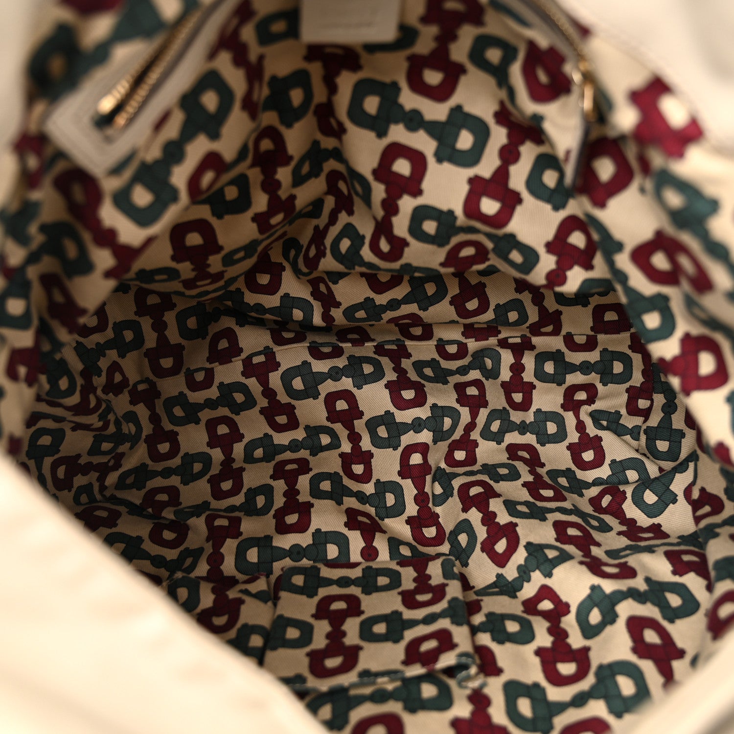 Gucci Guccissima Medium Hysteria Tote Ivory 5 of 12