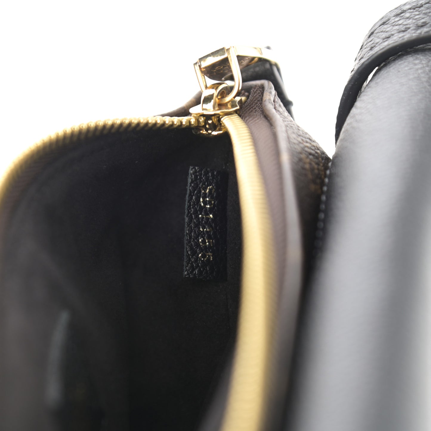 Monogram Twice Pochette Black