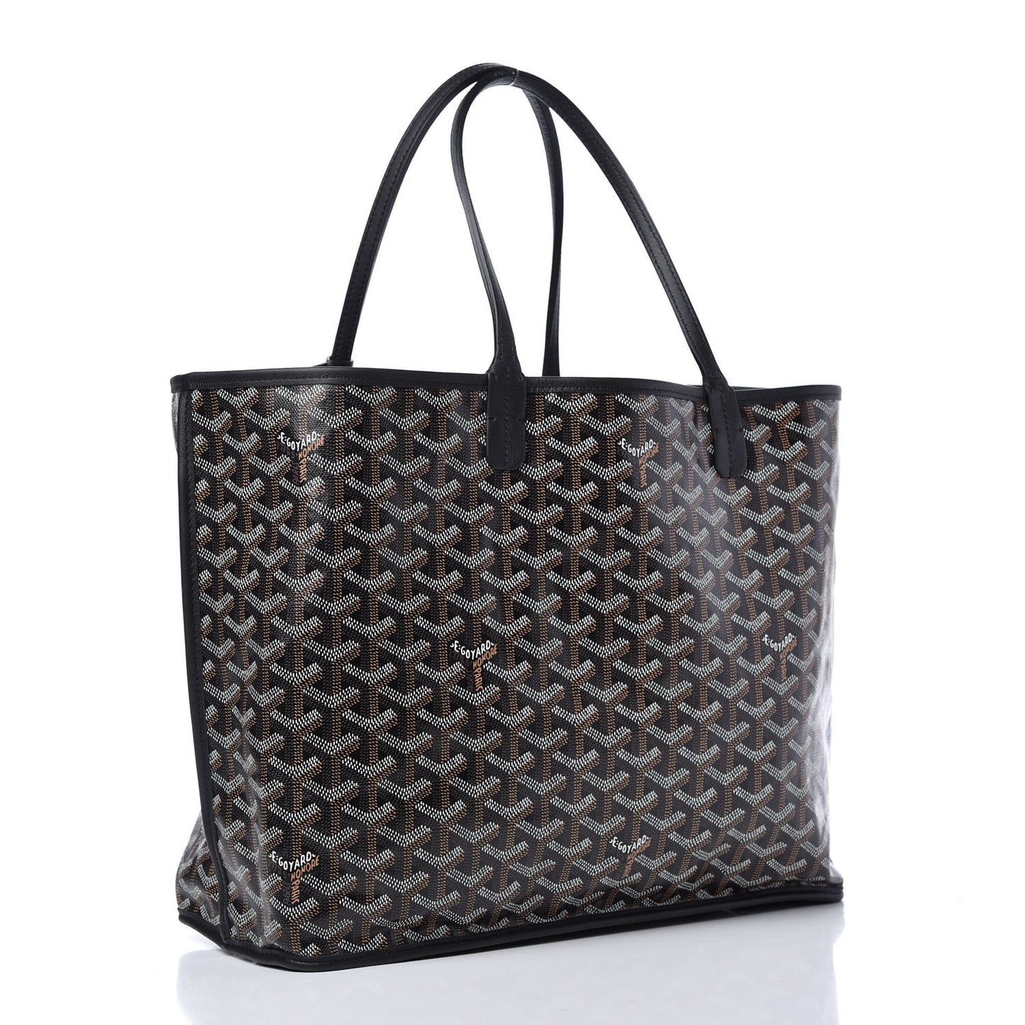 Goyardine Reversible Anjou PM Black