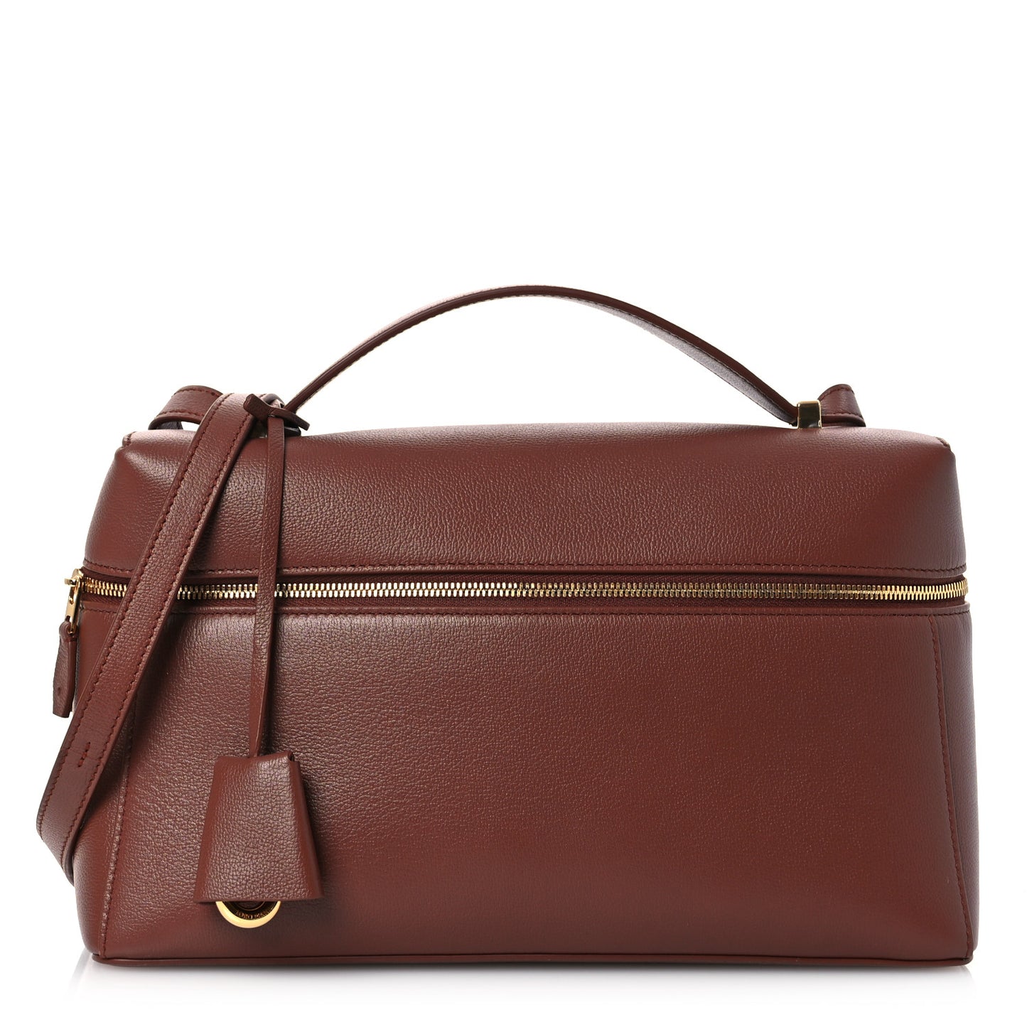 Grained Calfskin Extra Bag L27 Burnt Tan