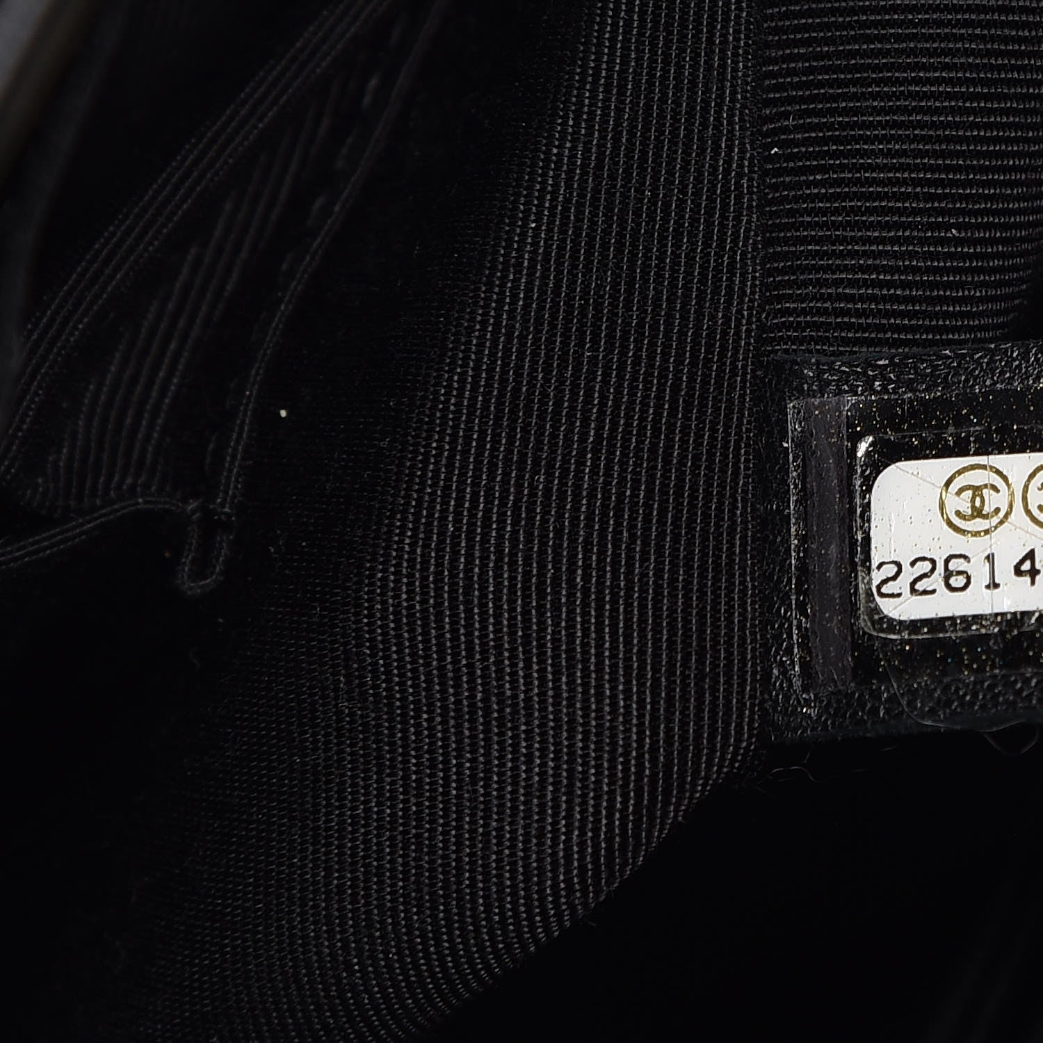 Chanel Calfskin Chevron Quilted Large Boy Flap Black 7 of 10