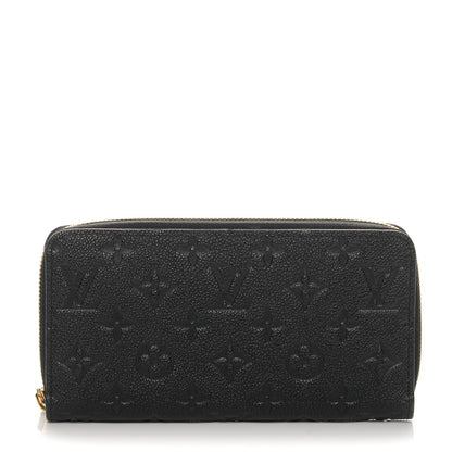 Louis Vuitton Empreinte Zippy Wallet Black 1 of 6