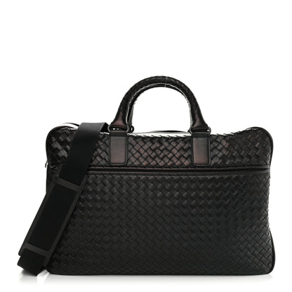 Bottega Veneta Nappa Intrecciato Briefcase Black 1 of 7
