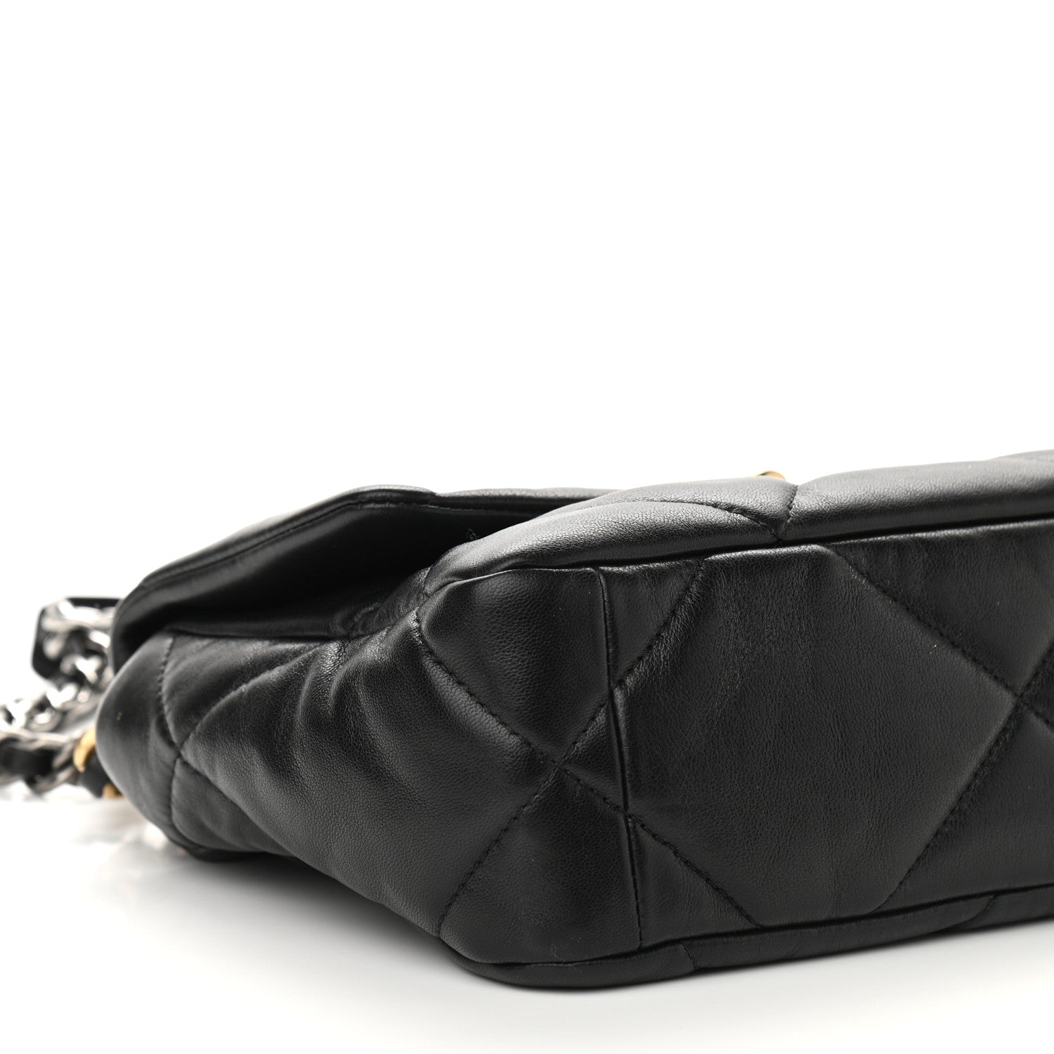 Chanel Lambskin Quilted Medium Chanel 19 Flap Black 8 of 9