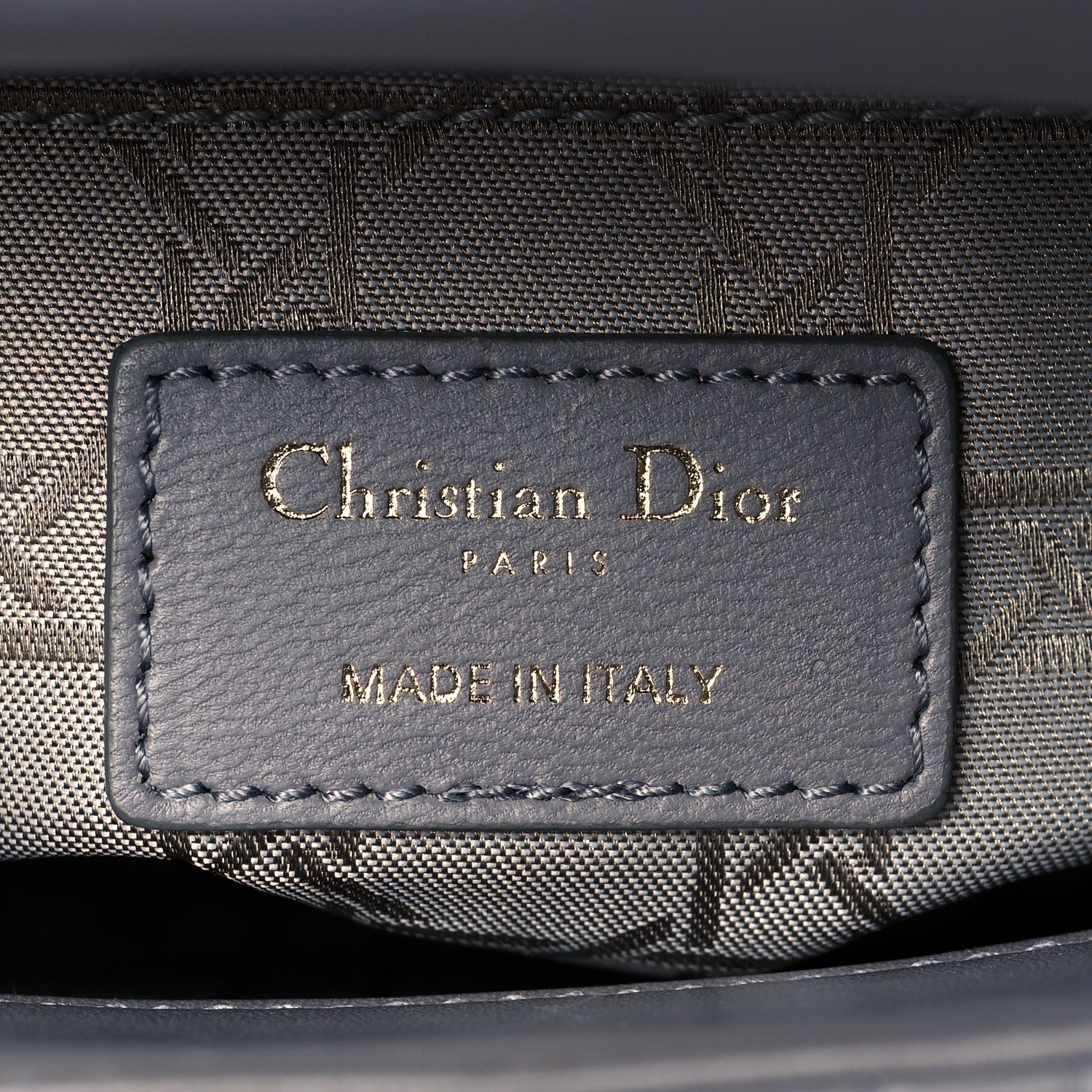 Christian Dior Lambskin Cannage Small My ABCDior Lady Dior Grey 5 of 9
