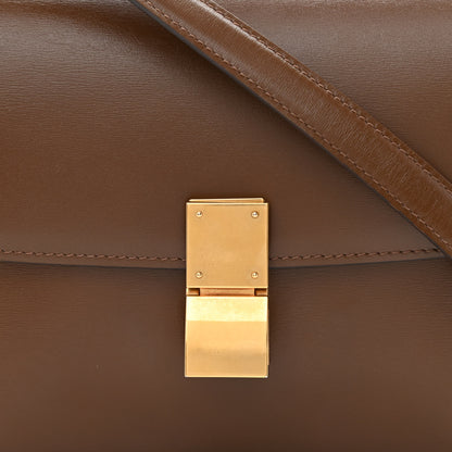 Celine Box Calfskin Small Classic Box Flap Bag Camel 8 of 10