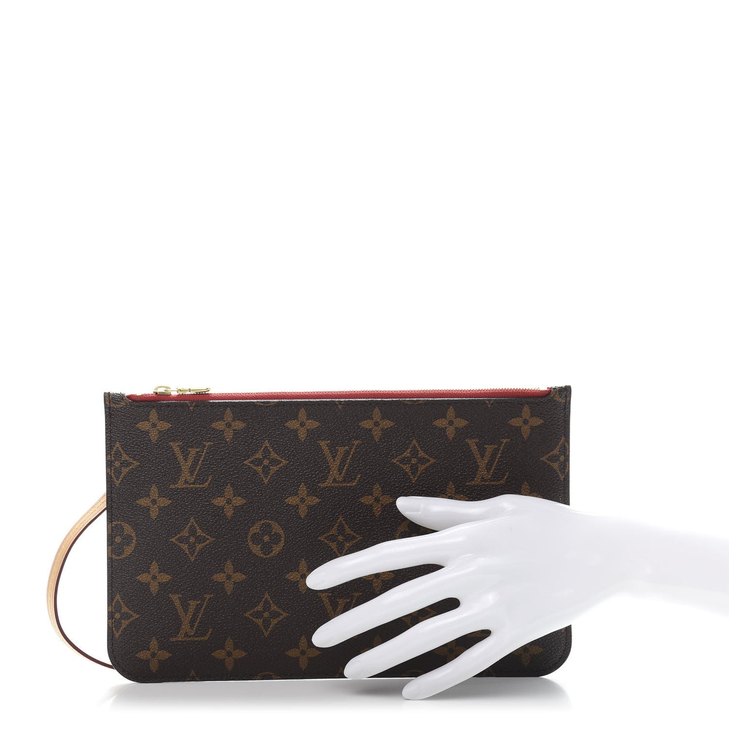 Monogram Neverfull MM GM Pochette Cherry