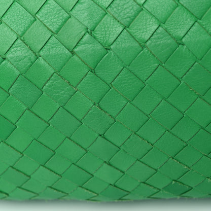 Bottega Veneta Nappa Maxi Intrecciato The Pouch Oversized Clutch Racing Green 11 of 12