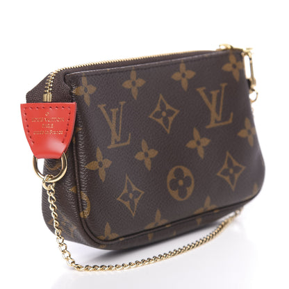 Louis Vuitton Monogram 2020 Christmas Animation Bumper Cars Mini Pochette Accessories Coquelicot 3 of 8