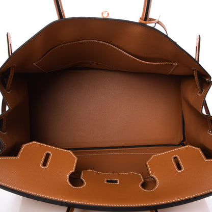 Hermes Epsom Birkin 35 Toffee 8 of 34