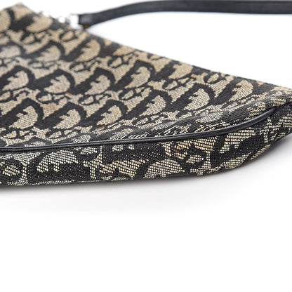 Christian Dior Monogram Mini Saddle Pochette Black 11 of 13
