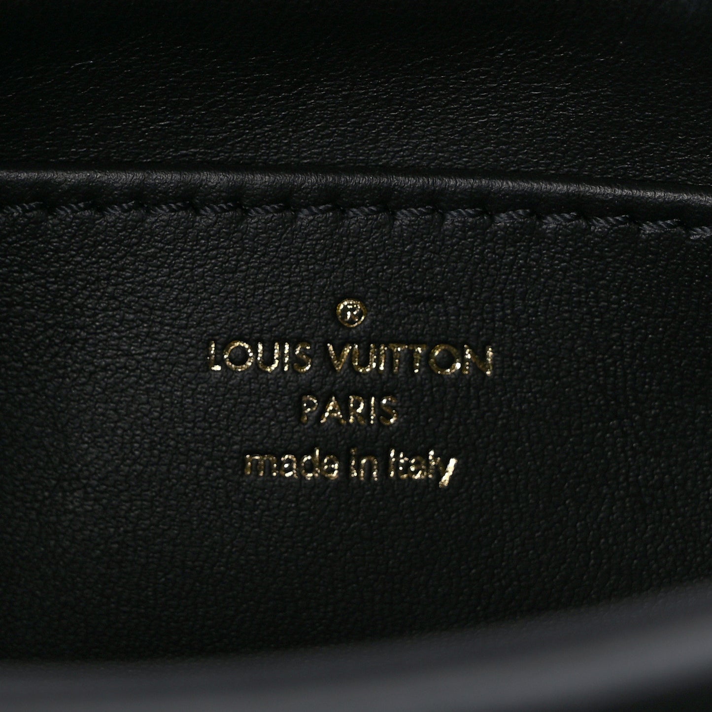 Lambskin Malletage Top Handle GO-14 MM Black