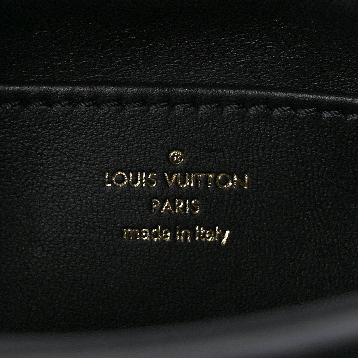 Louis Vuitton Lambskin Malletage Top Handle GO-14 MM Black 7 of 12