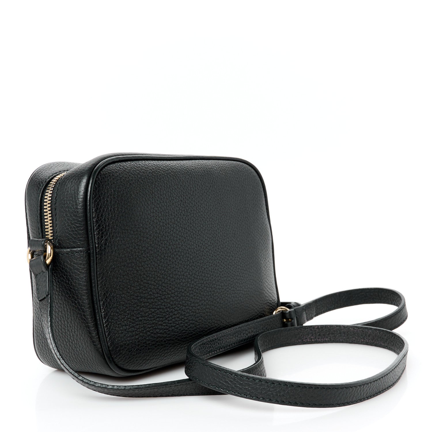 Gucci Pebbled Calfskin Small Soho Disco Bag Black 3 of 11