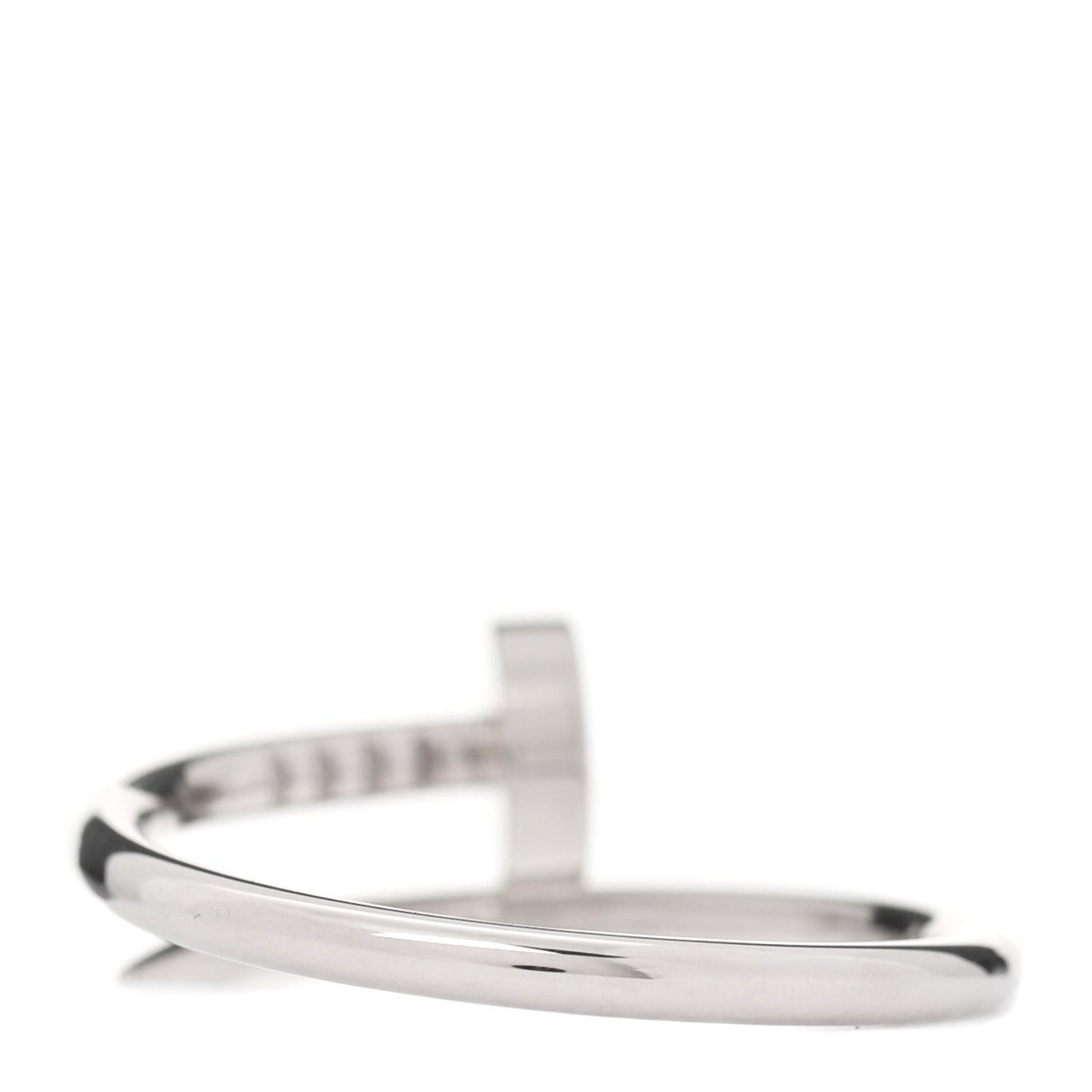 18K White Gold Small Juste Un Clou Ring 52 6