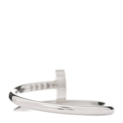 Cartier 18K White Gold Small Juste Un Clou Ring 52 6 3 of 6