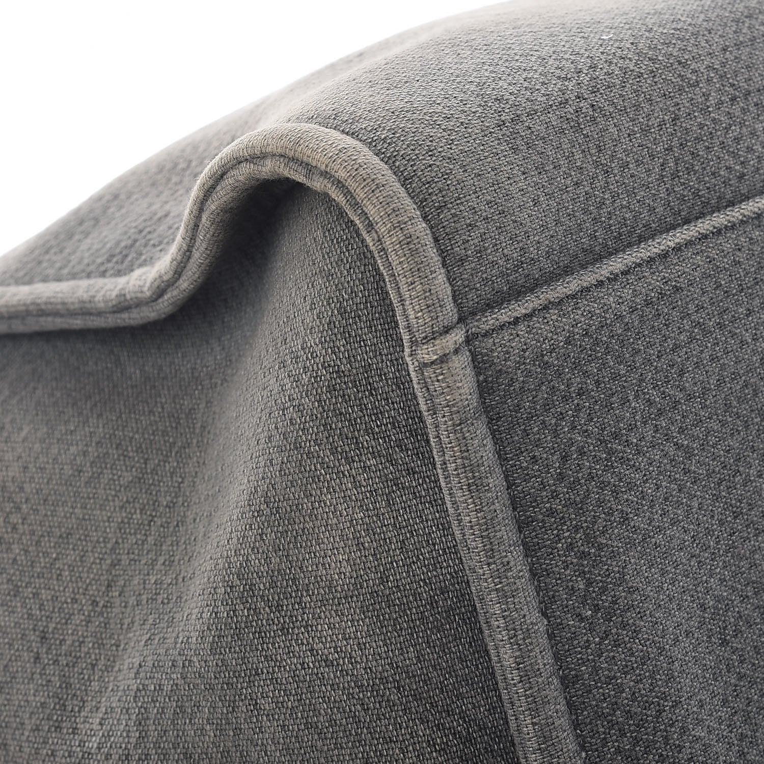 Chanel Canvas Deauville Large Tote Grey 12 of 13
