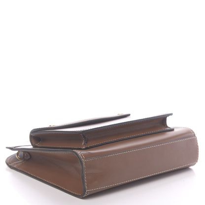Burberry Smooth Calfskin Mini Pocket Bag Malt Brown 4 of 13