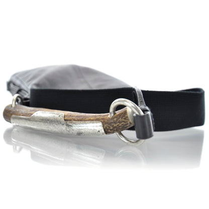 Saint Laurent Leather Mombasa Messenger Black 6 of 10