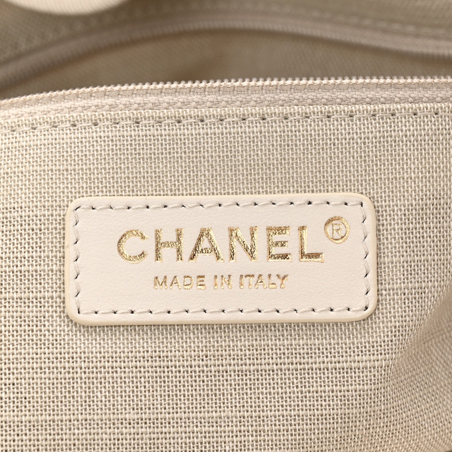 Chanel Mixed Fibers Small Deauville Tote White 7 of 11