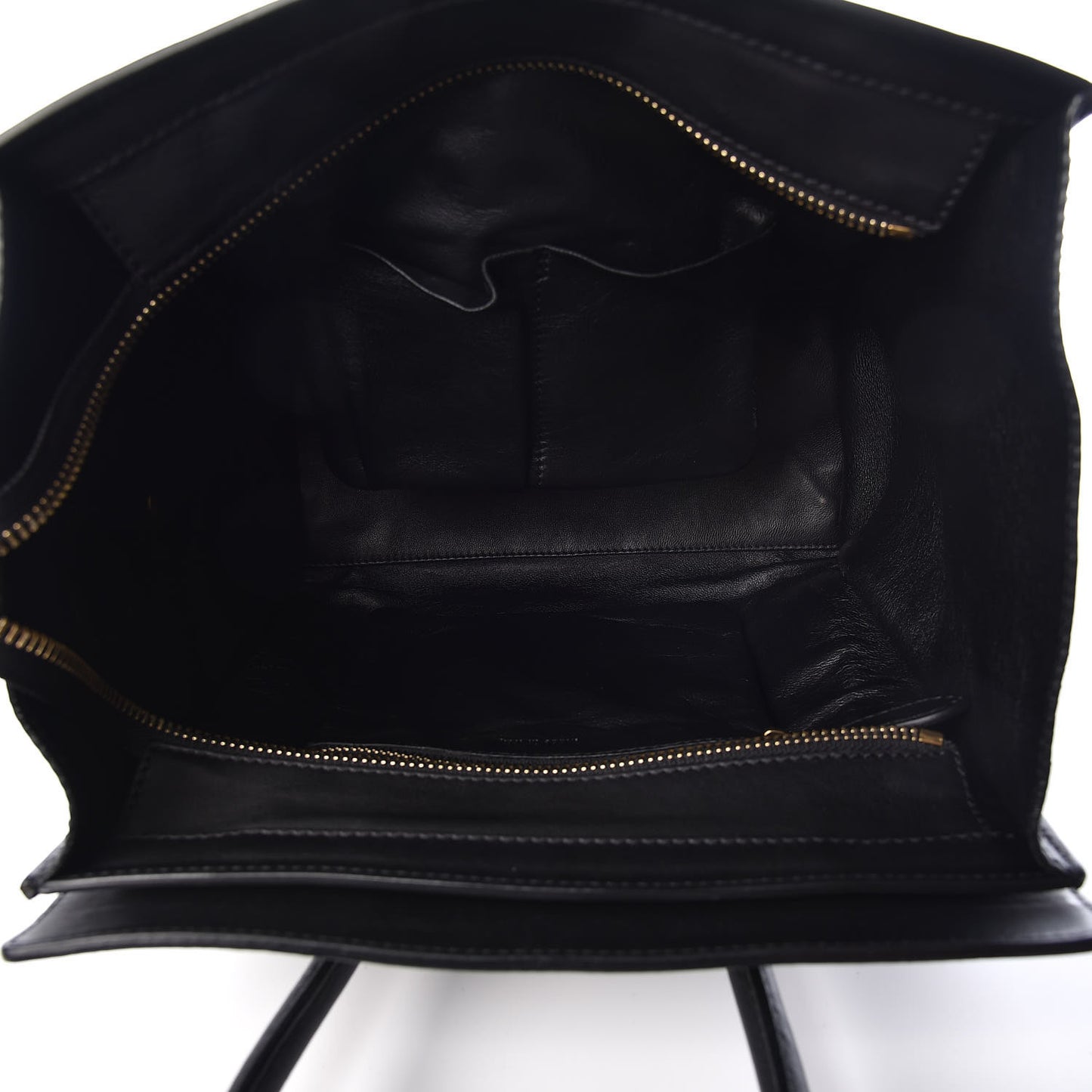 Calfskin Micro Luggage Black
