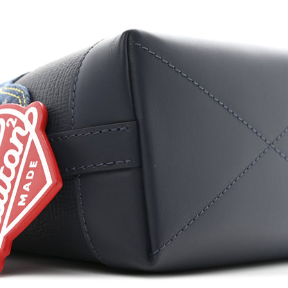 Louis Vuitton X NIGO Taurillon Monogram Denim Japanese Cruiser Blue 8 of 10
