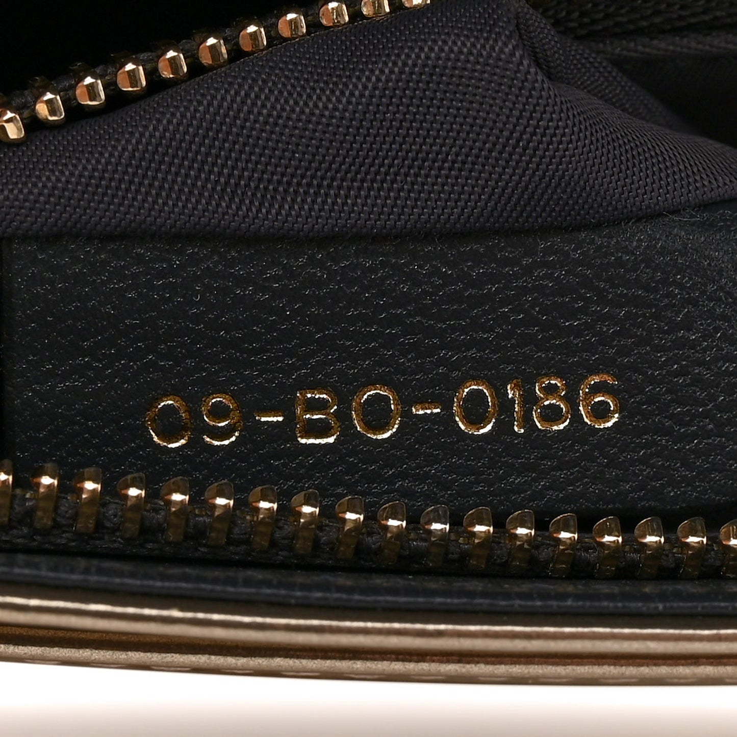 Metallic Patent Micro-Cannage Diorama Wallet on Chain Pouch