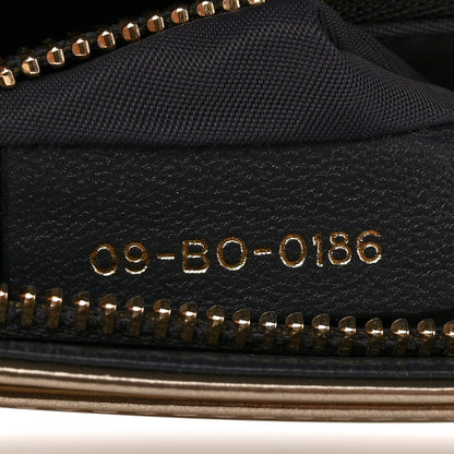 Christian Dior Metallic Patent Micro-Cannage Diorama Wallet on Chain Pouch 7 of 11