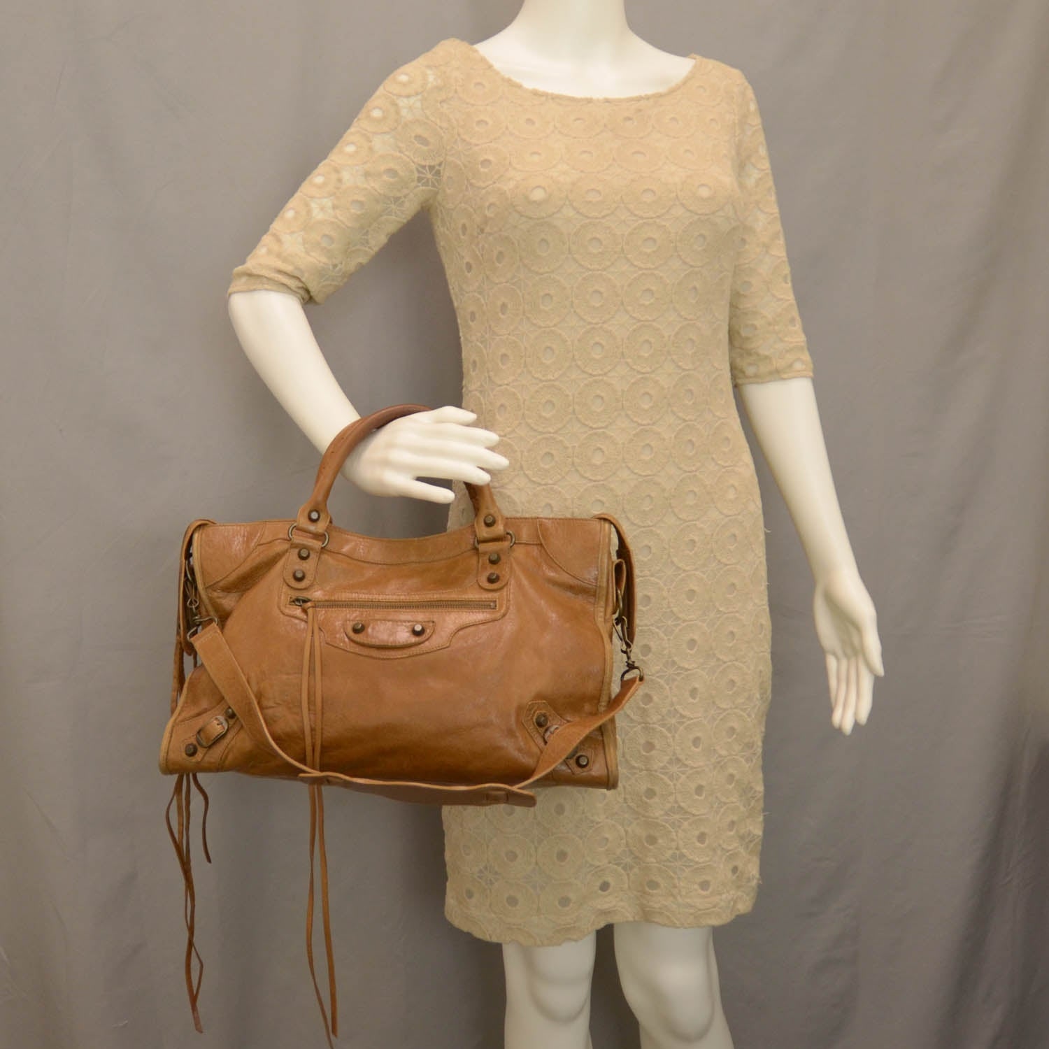 Balenciaga Chevre City Caramel 2 of 10