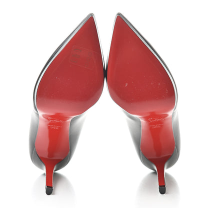 Christian Louboutin Shiny Nappa Pigalle Plato 100 Pumps 39.5 Black 5 of 11