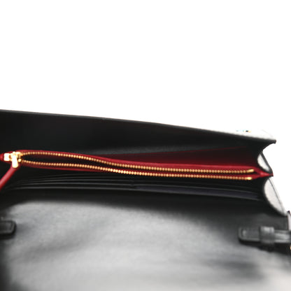 Prada Saffiano Wallet With Shoulder Strap Black 5 of 11