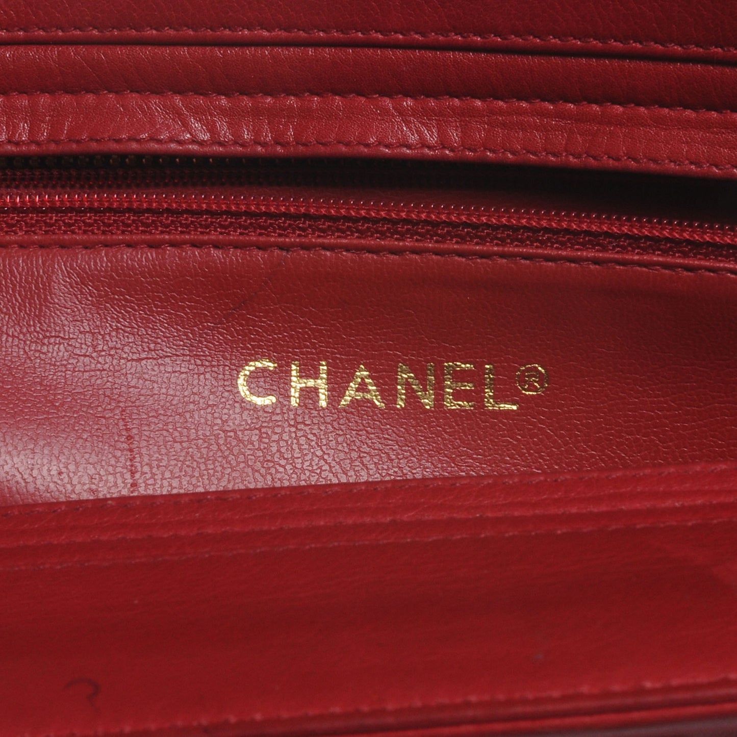 Lambskin Quilted Shoulder Bag Red