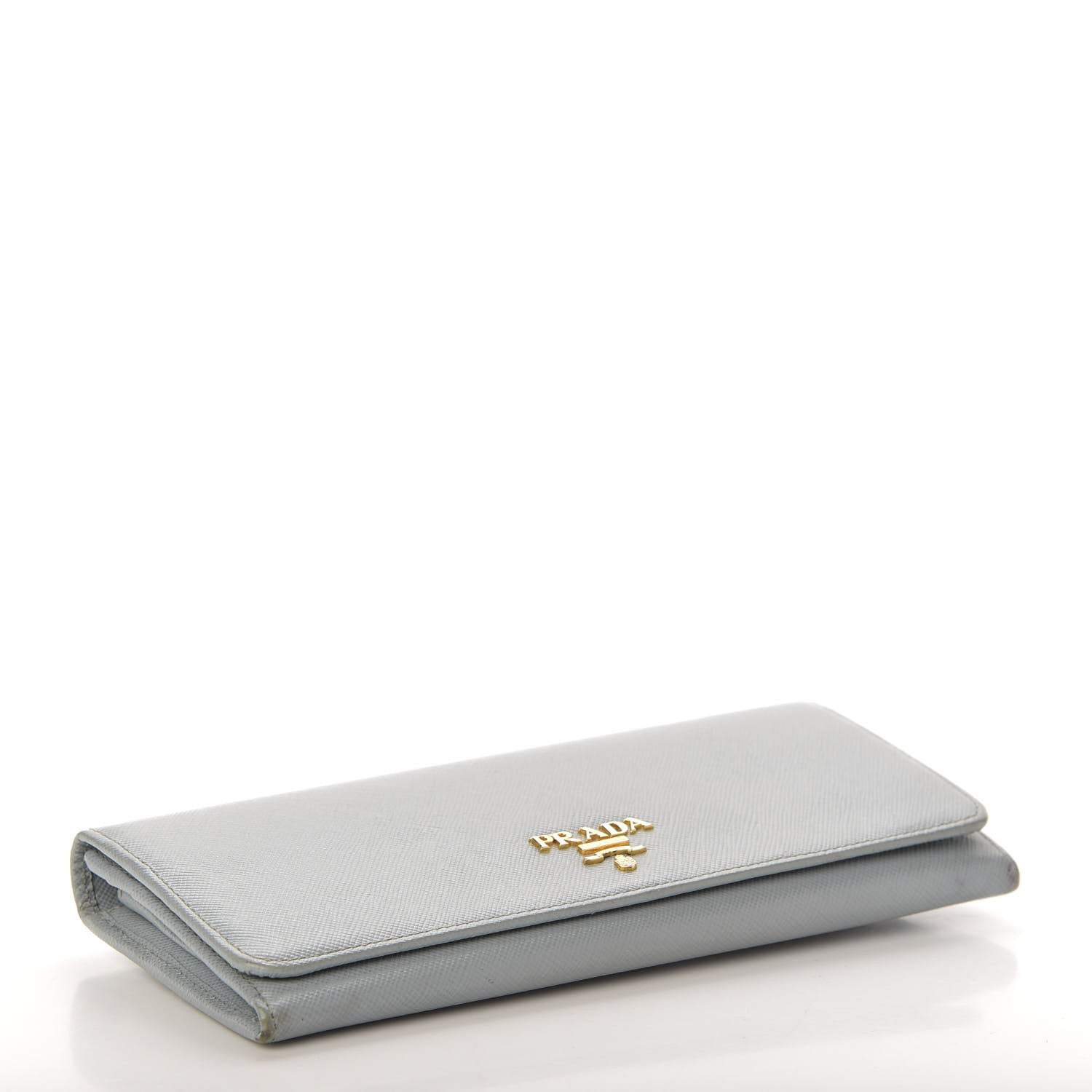 Prada Saffiano Continental Wallet Lago 4 of 8