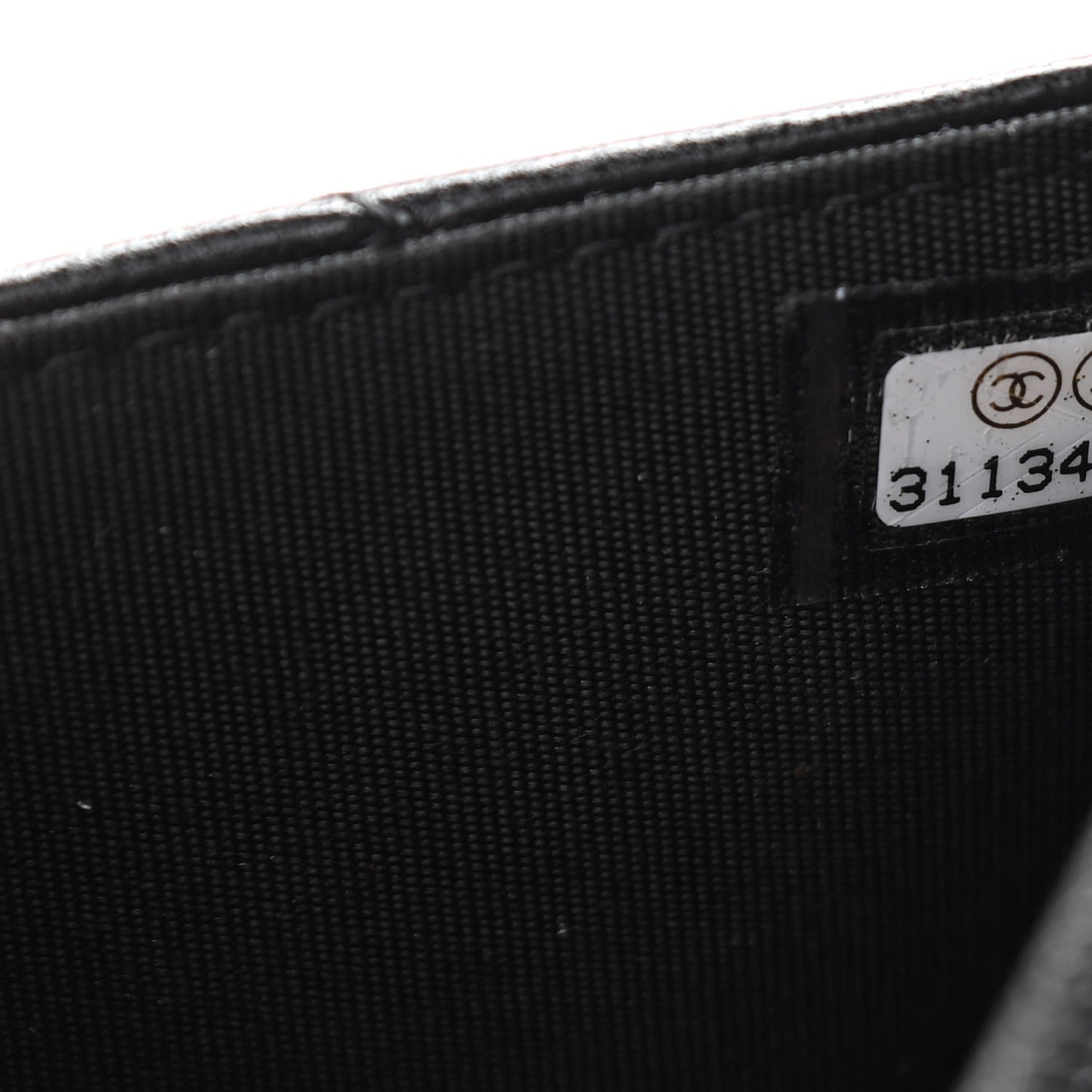 Lambskin Quilted Chanel 19 Wallet On Chain WOC Black