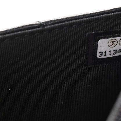 Chanel Lambskin Quilted Chanel 19 Wallet On Chain WOC Black 8 of 10