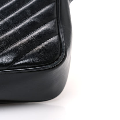 Saint Laurent Calfskin Matelasse Monogram Monochrome Lou Camera Bag Black 13 of 13