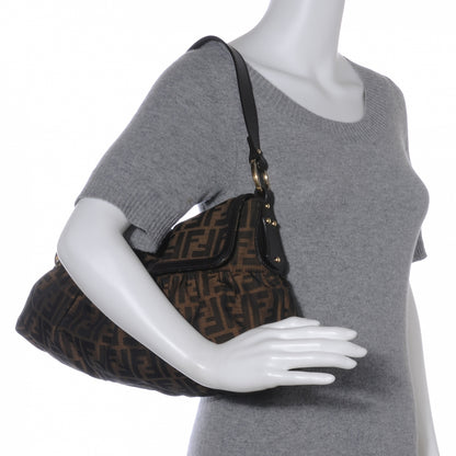 Fendi Zucca Medium Chef Shoulder Bag Tobacco 2 of 10