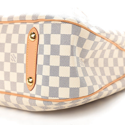Louis Vuitton Damier Azur Siracusa GM 8 of 9