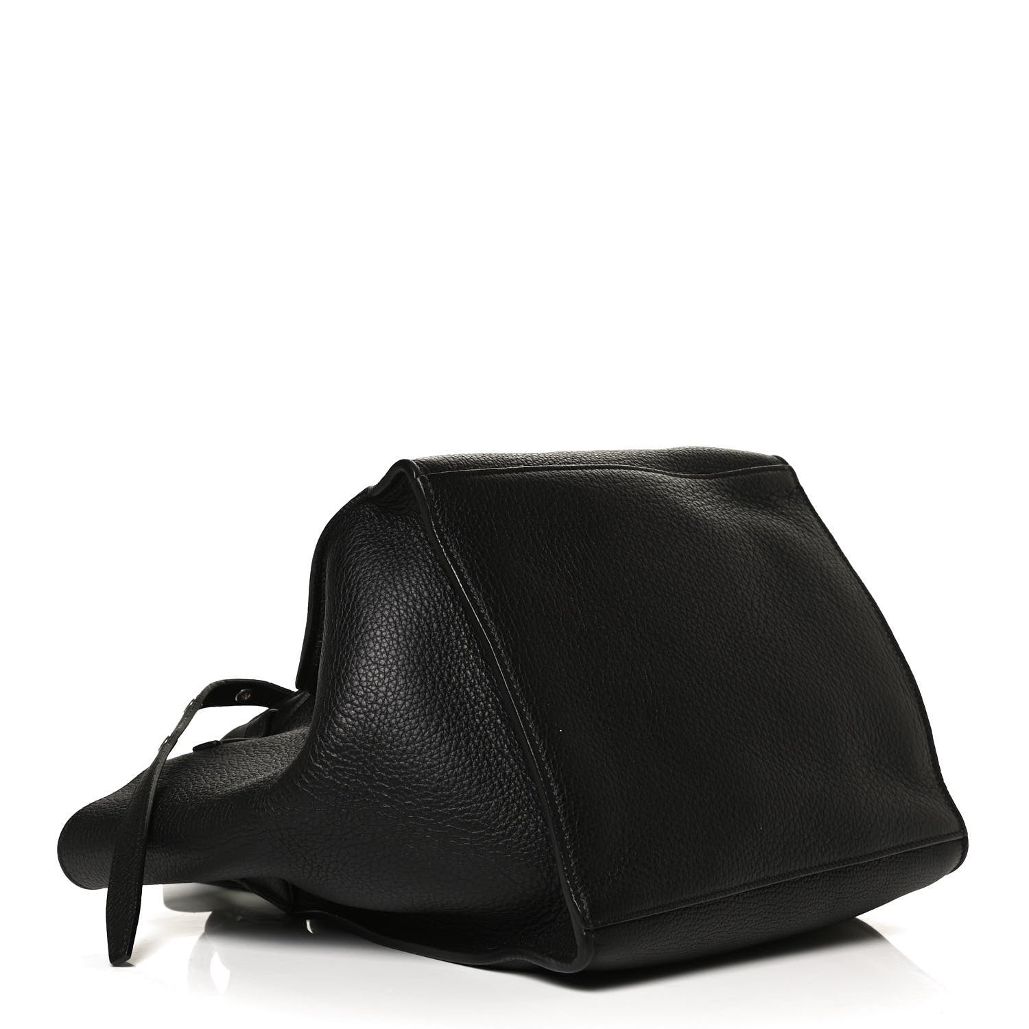 Celine Supple Grained Calfskin Small Long Strap Big Bag Black 4 of 13